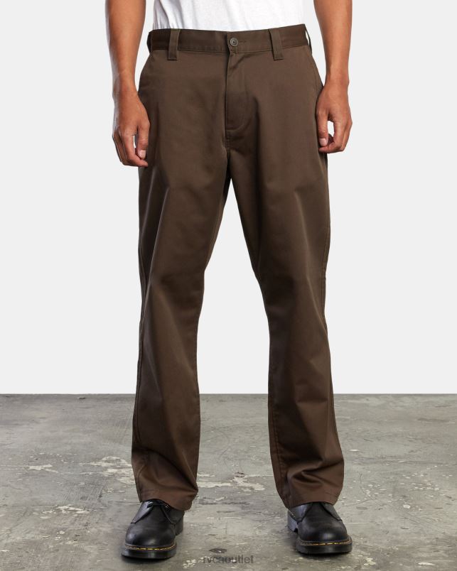 Clothing V84B1063 chocolate RVCA Men Americana Chino Pants