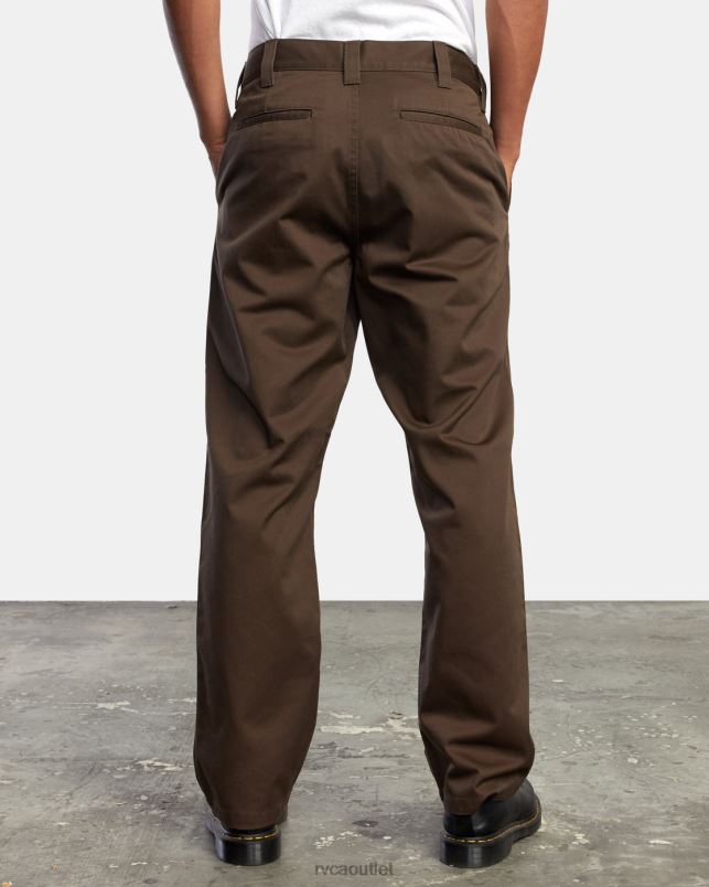 Clothing V84B1063 chocolate RVCA Men Americana Chino Pants
