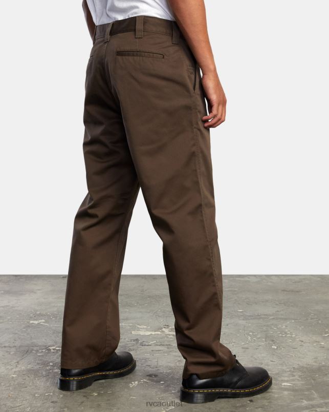 Clothing V84B1063 chocolate RVCA Men Americana Chino Pants