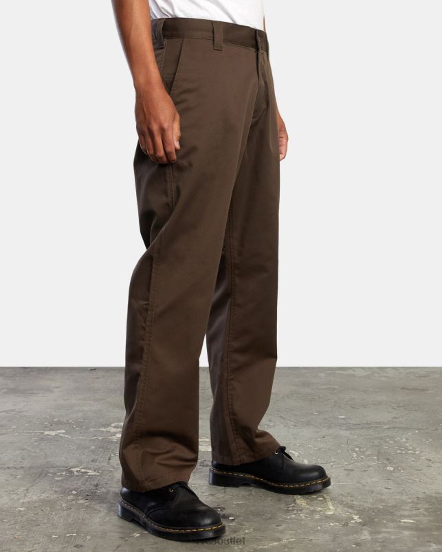 Clothing V84B1063 chocolate RVCA Men Americana Chino Pants