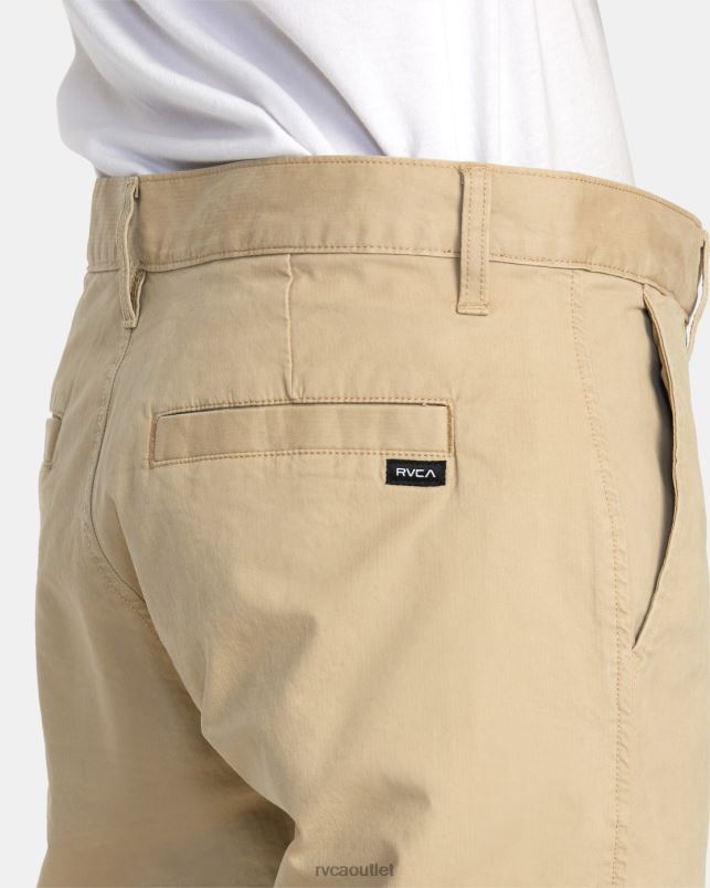 Clothing V84B410 khaki RVCA Men Daggers Chino Chinos