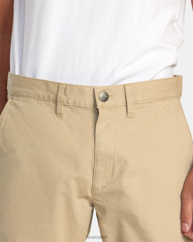 Clothing V84B410 khaki RVCA Men Daggers Chino Chinos