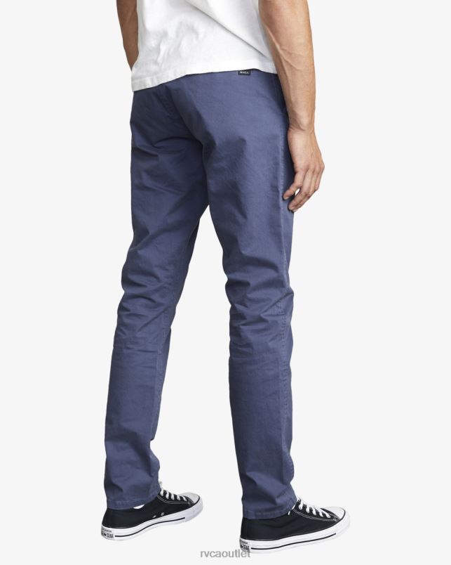Clothing V84B555 moody blue RVCA Men Daggers Chino Chinos