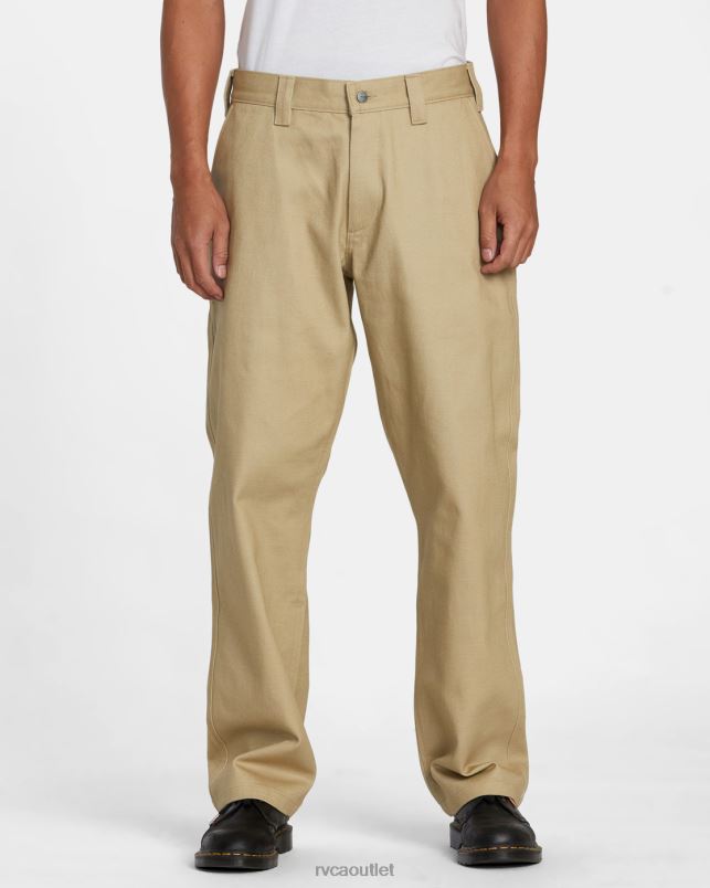 Clothing V84B563 khaki RVCA Men Americana Chinos