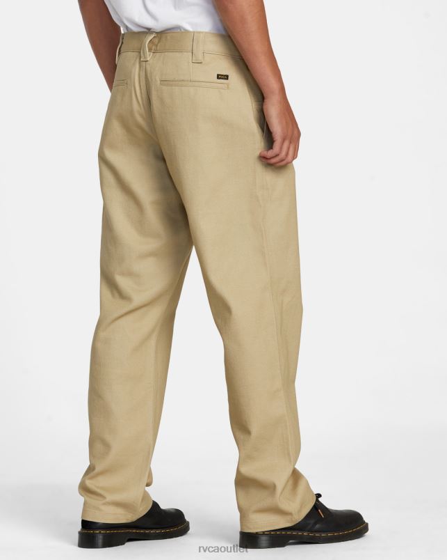 Clothing V84B563 khaki RVCA Men Americana Chinos