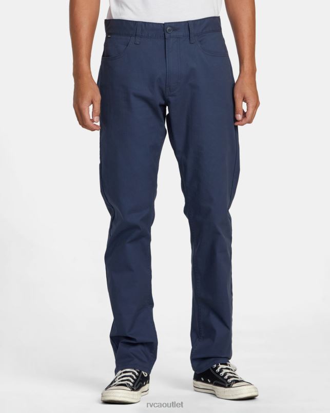 Clothing V84B579 moody blue RVCA Men Weekend Tech Technical Pants