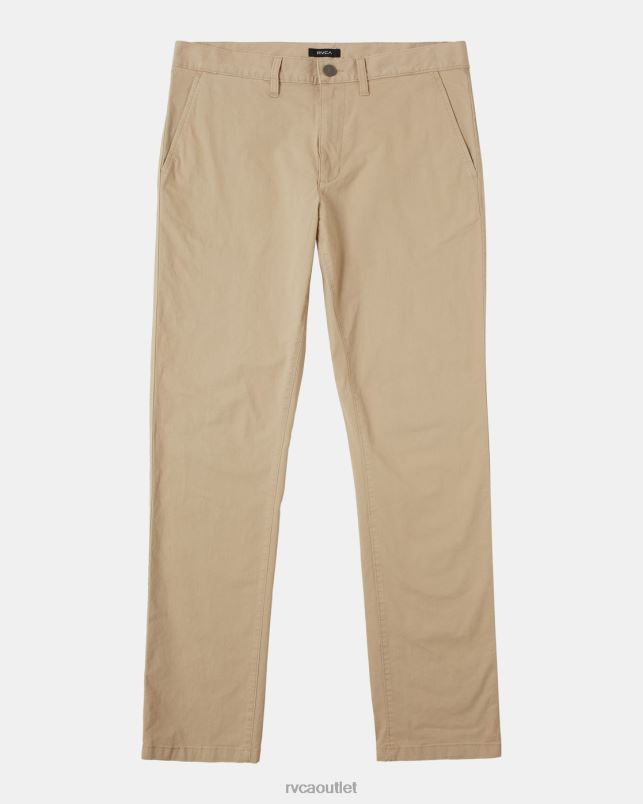 Clothing V84B680 khaki RVCA Men Daggers Chino Pants
