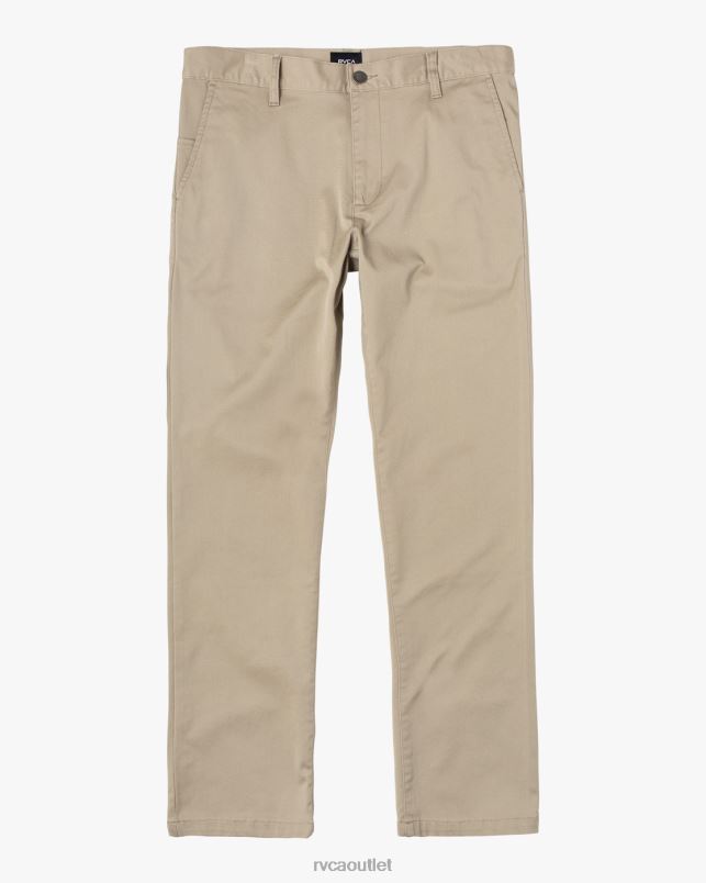 Clothing V84B701 khaki RVCA Men Weekend Stretch Chino Pants