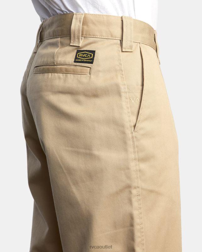 Clothing V84B724 khaki RVCA Men Americana Chino Pants