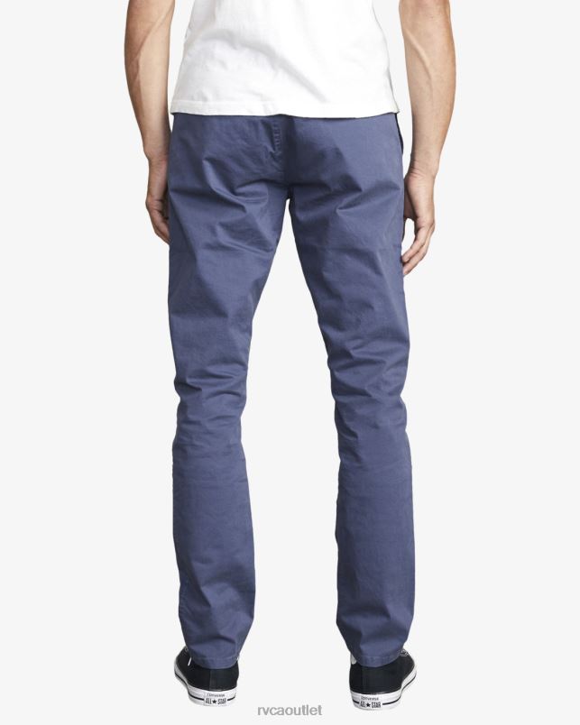 Clothing V84B762 moody blue RVCA Men Daggers Chino Pants