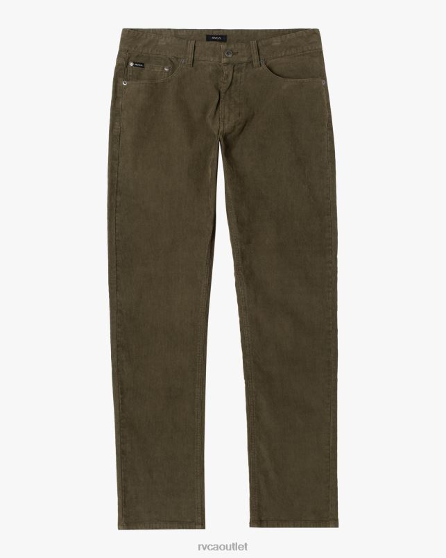 Clothing V84B781 olive RVCA Men Daggers Pigment Corduroy Pants