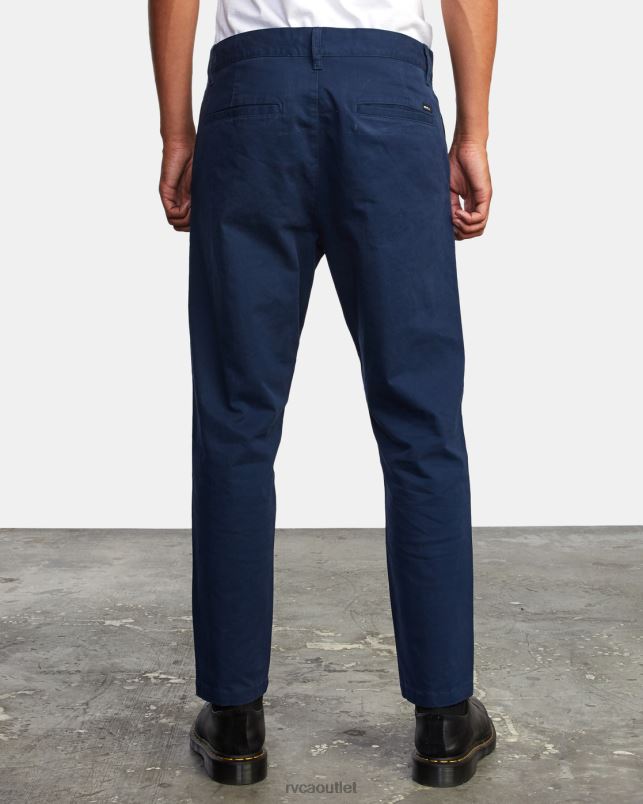 Clothing V84B891 federal blue RVCA Men HITCHER PANT