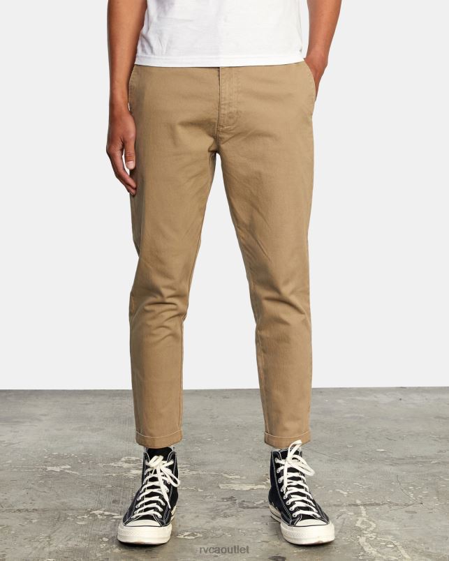 Clothing V84B915 wood RVCA Men HITCHER PANT