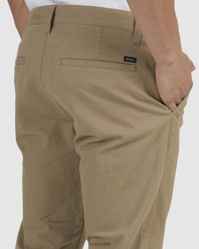 Clothing V84B915 wood RVCA Men HITCHER PANT