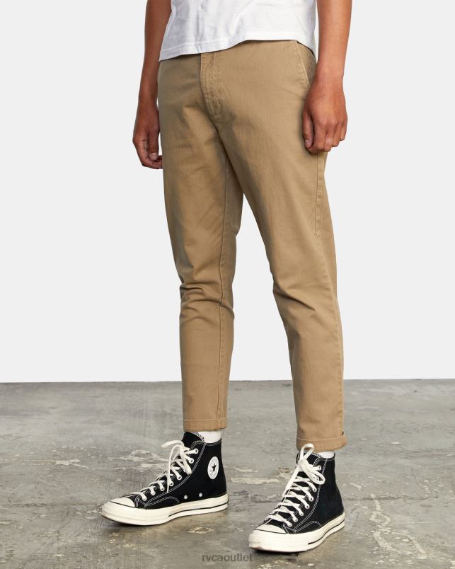 Clothing V84B915 wood RVCA Men HITCHER PANT