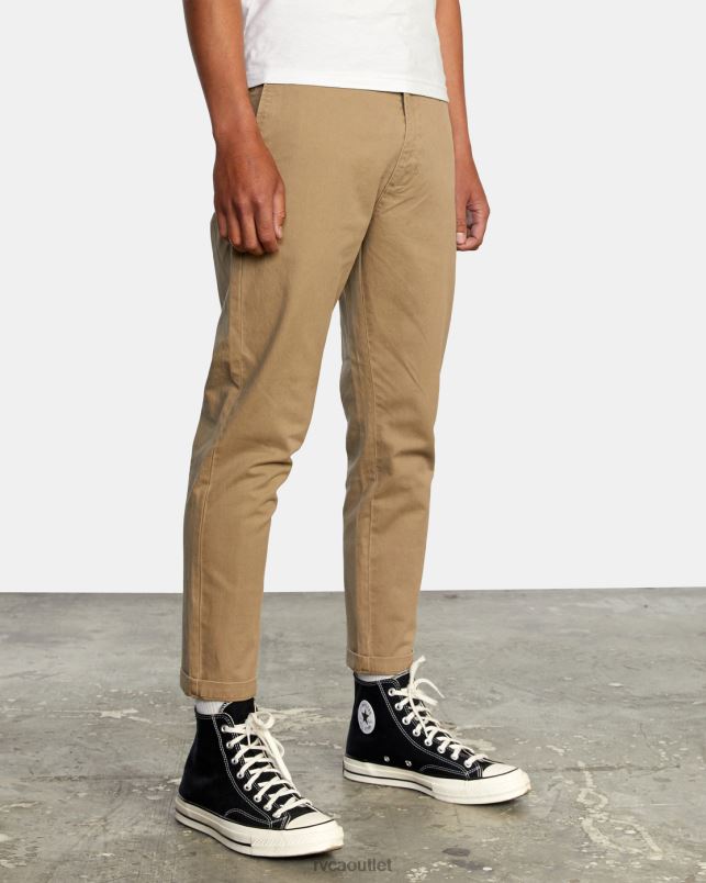 Clothing V84B915 wood RVCA Men HITCHER PANT