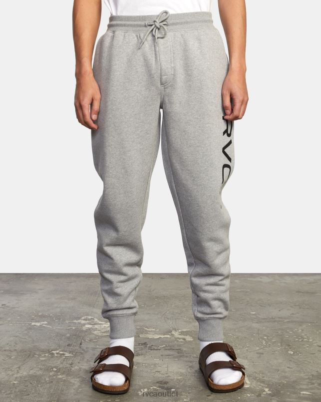 Clothing V84B929 athletic heather RVCA Men Big Sweatpants