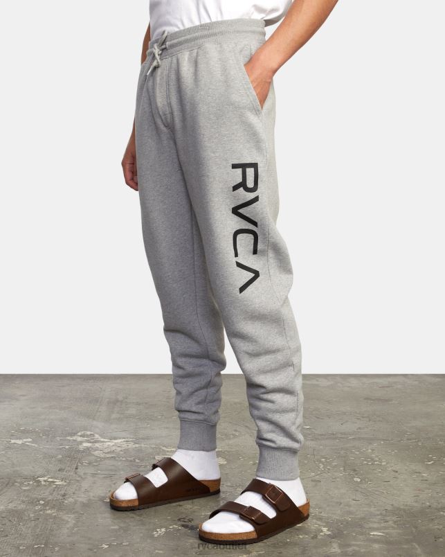 Clothing V84B929 athletic heather RVCA Men Big Sweatpants