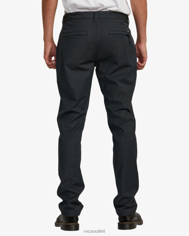 Clothing V84B951 black RVCA Men Back In Tech Chinos