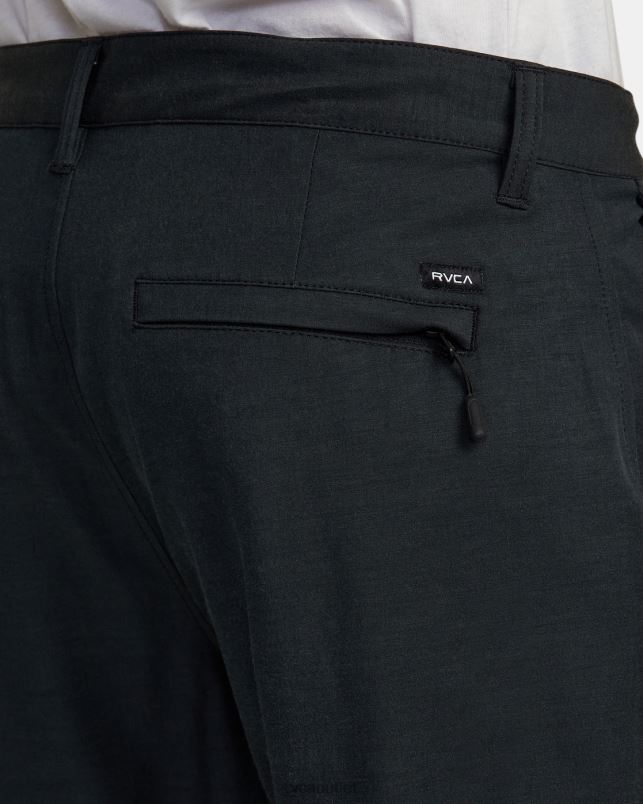 Clothing V84B951 black RVCA Men Back In Tech Chinos
