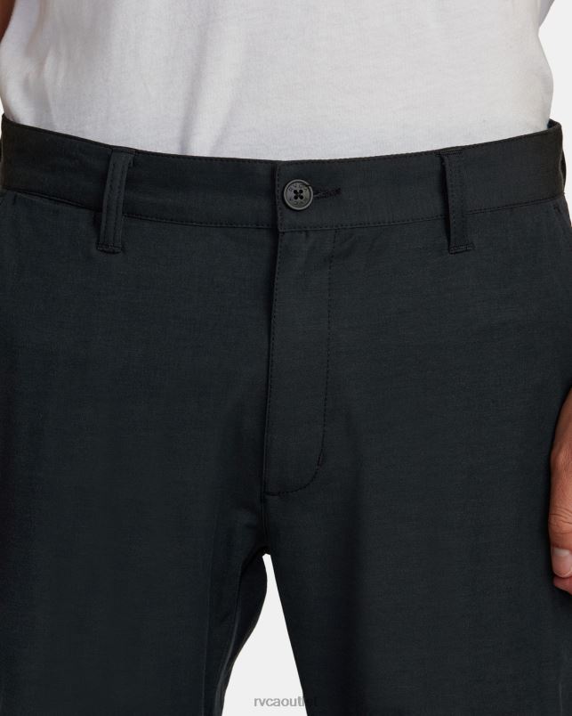 Clothing V84B951 black RVCA Men Back In Tech Chinos