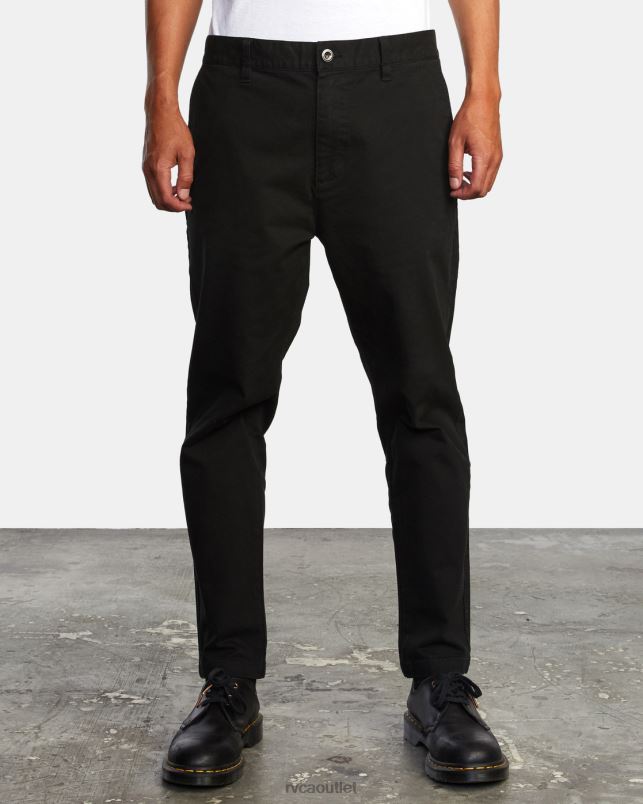 Clothing V84B976 black RVCA Men HITCHER PANT