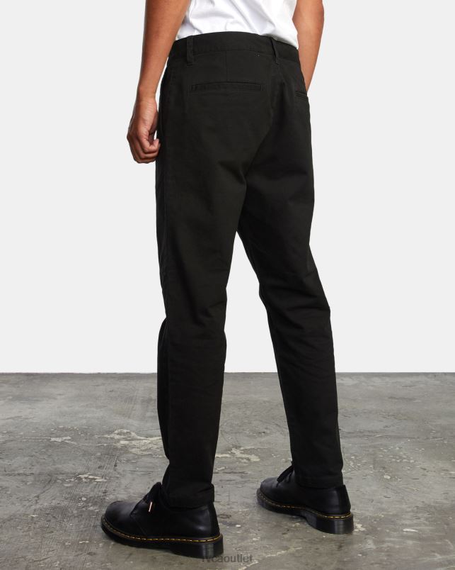Clothing V84B976 black RVCA Men HITCHER PANT
