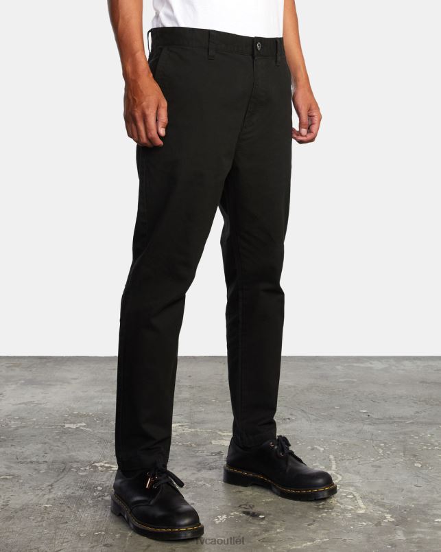 Clothing V84B976 black RVCA Men HITCHER PANT