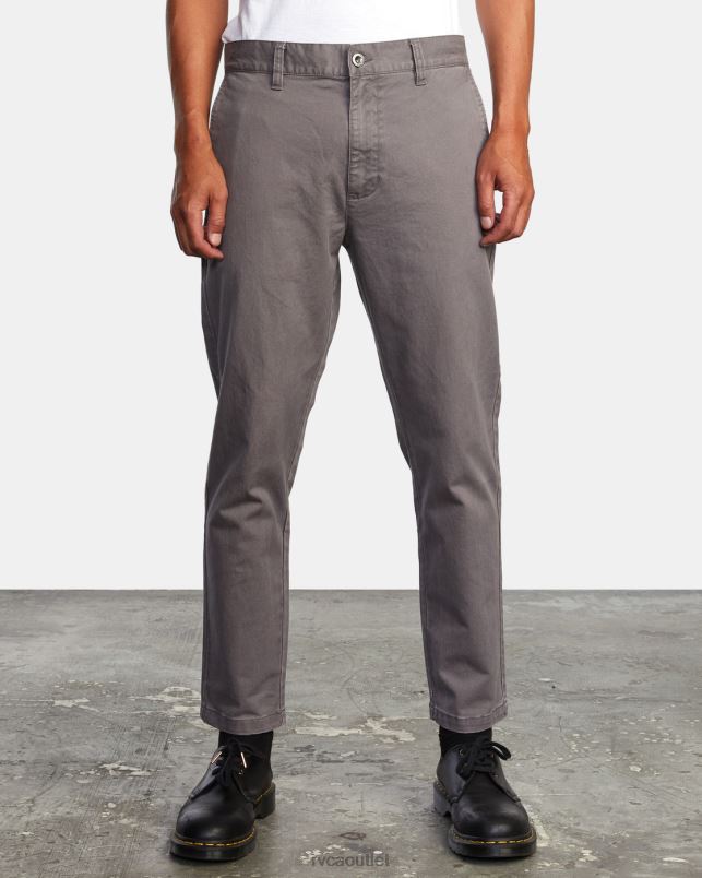 Clothing V84B981 smoke RVCA Men HITCHER PANT