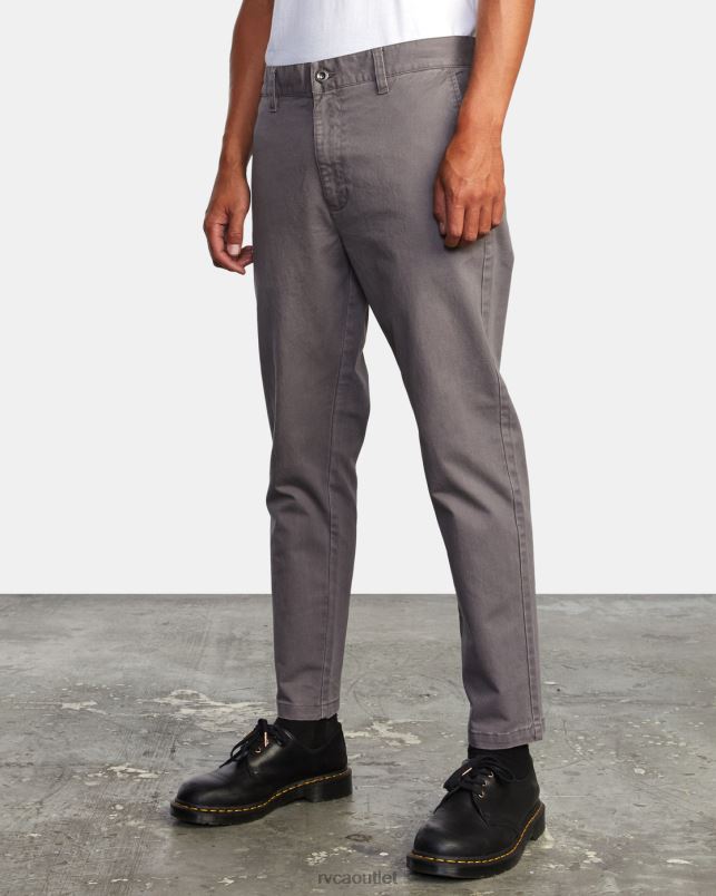 Clothing V84B981 smoke RVCA Men HITCHER PANT