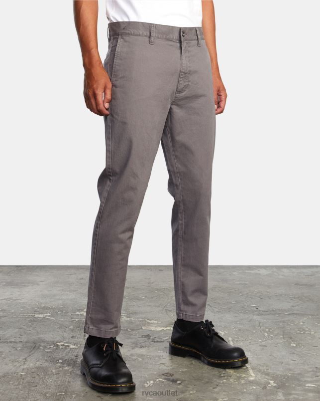 Clothing V84B981 smoke RVCA Men HITCHER PANT