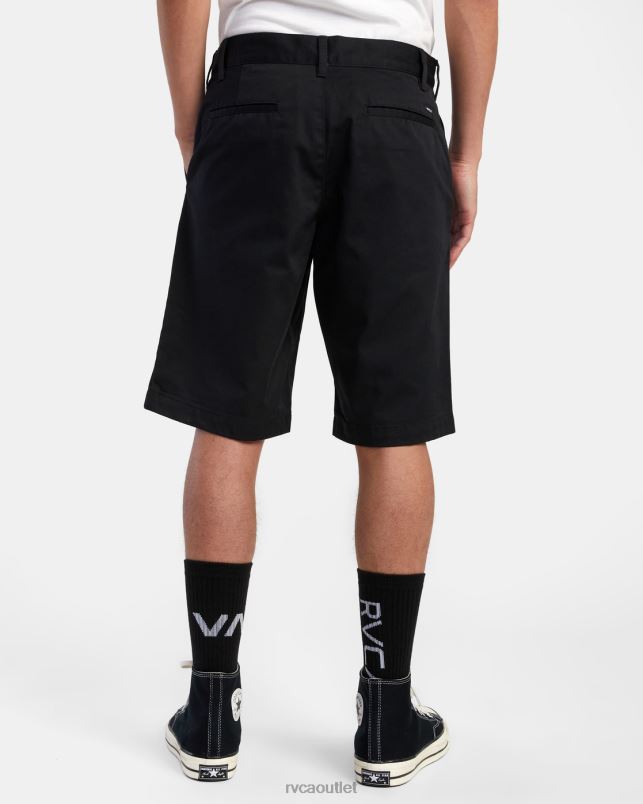 Clothing V84B1074 black RVCA Men Americana Walkshorts 22