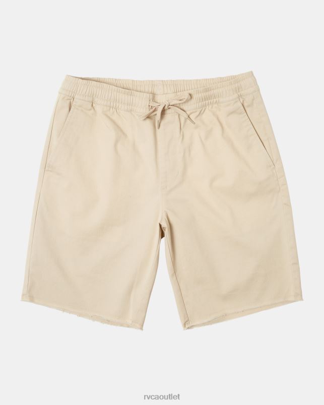 Clothing V84B177 latte RVCA Men Weekend Elastic Waist Shorts