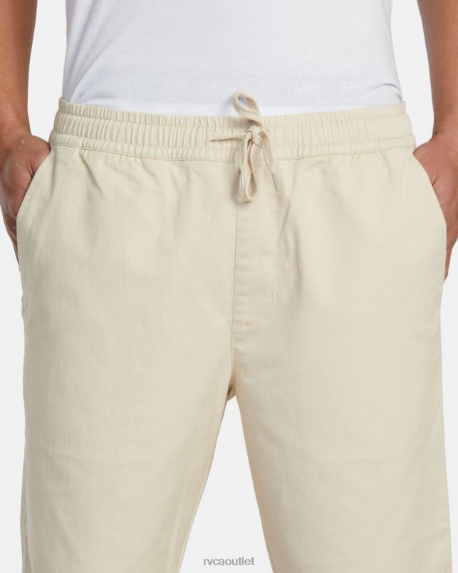 Clothing V84B177 latte RVCA Men Weekend Elastic Waist Shorts