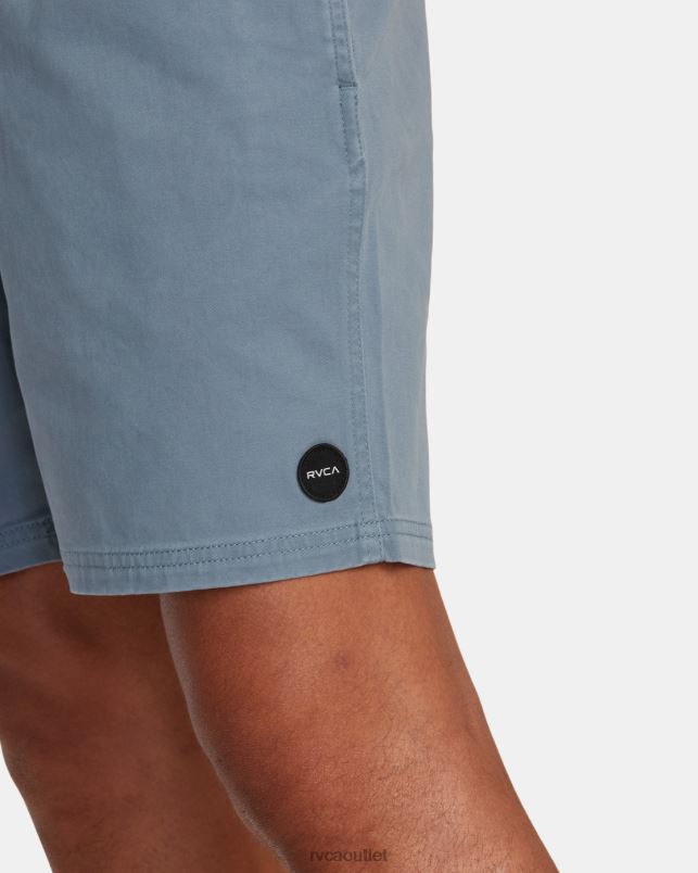 Clothing V84B389 industrial blue RVCA Men Escape Elastic Waist Walkshorts 17