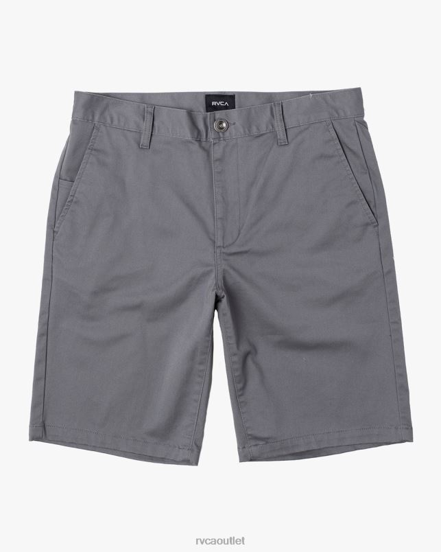 Clothing V84B458 smoke RVCA Men Weekend Stretch Shorts
