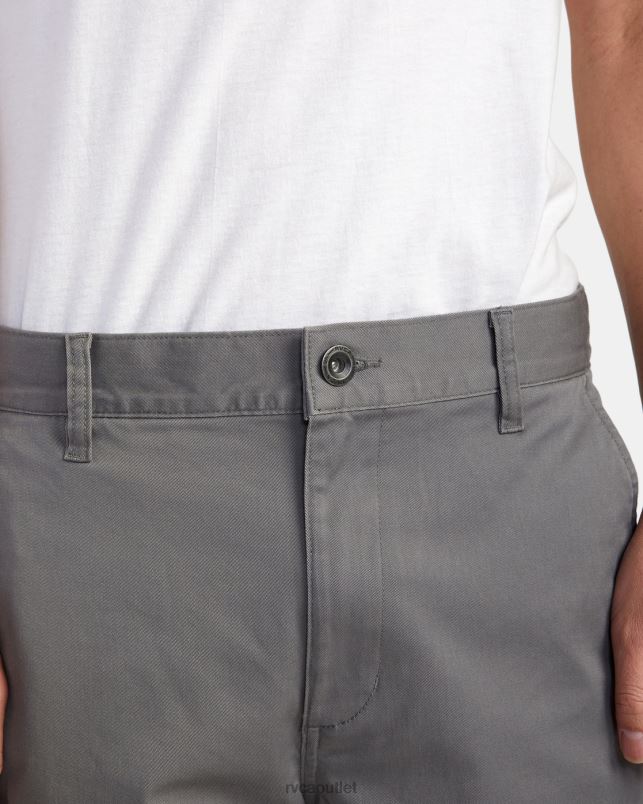 Clothing V84B458 smoke RVCA Men Weekend Stretch Shorts