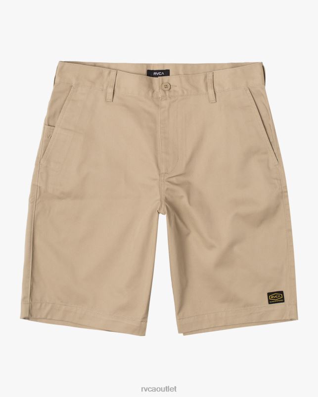 Clothing V84B551 khaki RVCA Men Americana Shorts