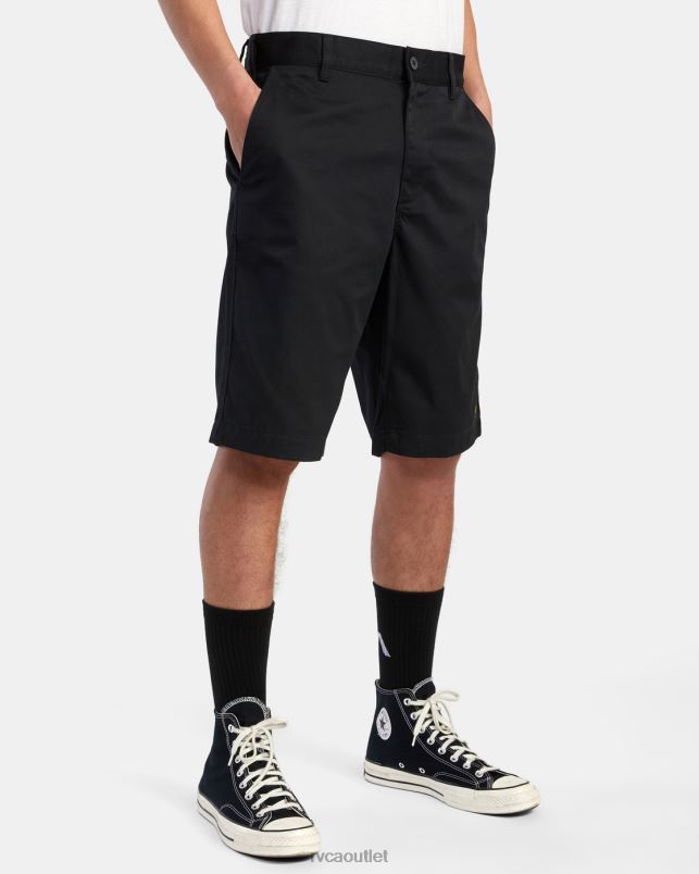 Clothing V84B578 black RVCA Men Americana Shorts