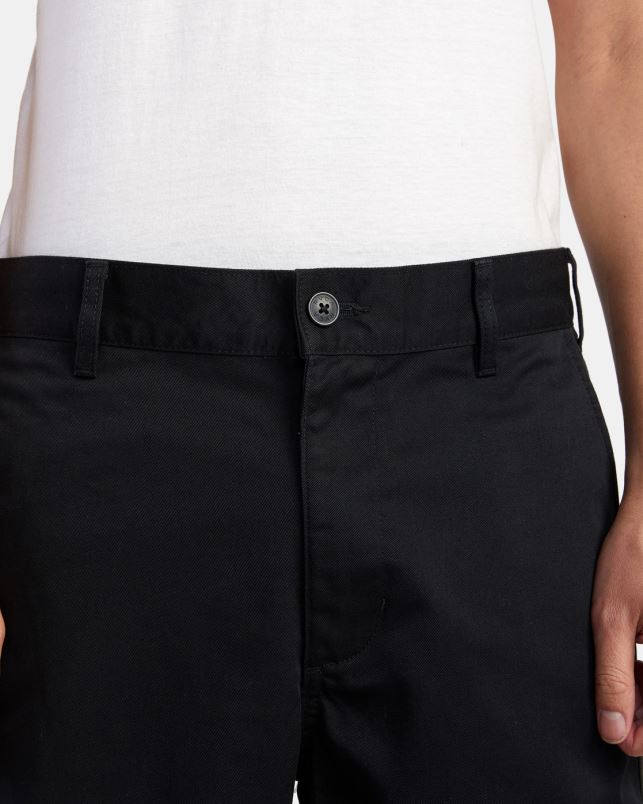 Clothing V84B578 black RVCA Men Americana Shorts