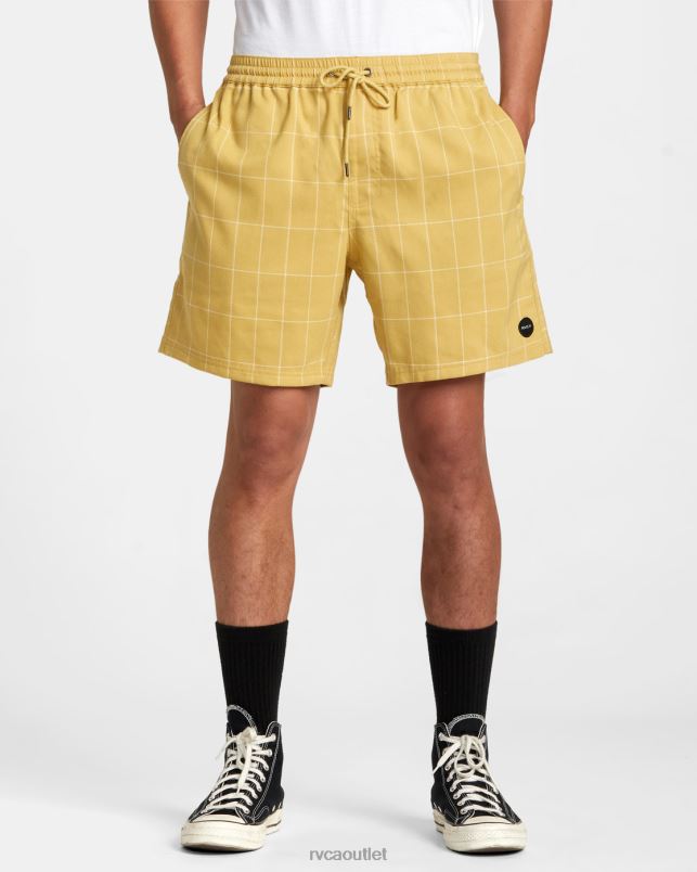 Clothing V84B58 banana RVCA Men Escape Suiting Elastic Walkshorts 17