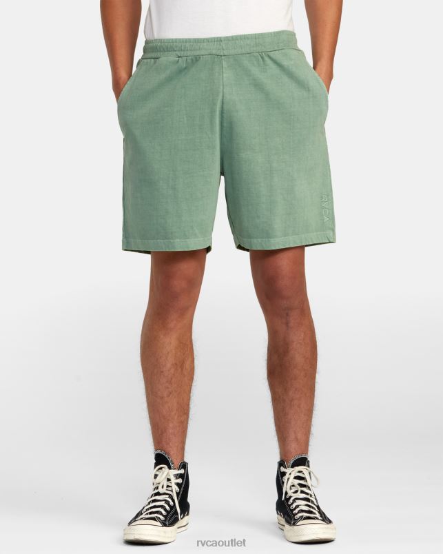 Clothing V84B606 spinach RVCA Men PTC Elastic Walkshorts 18