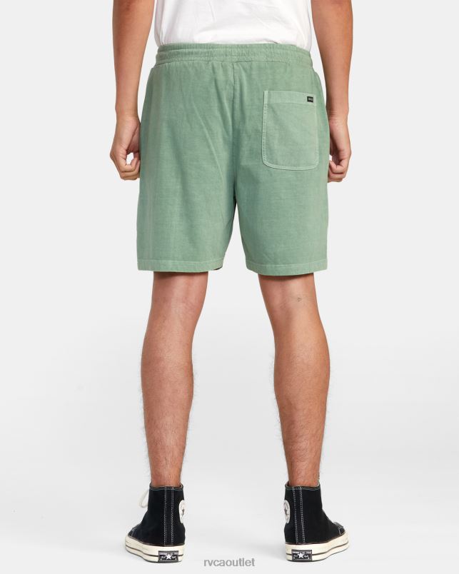 Clothing V84B606 spinach RVCA Men PTC Elastic Walkshorts 18