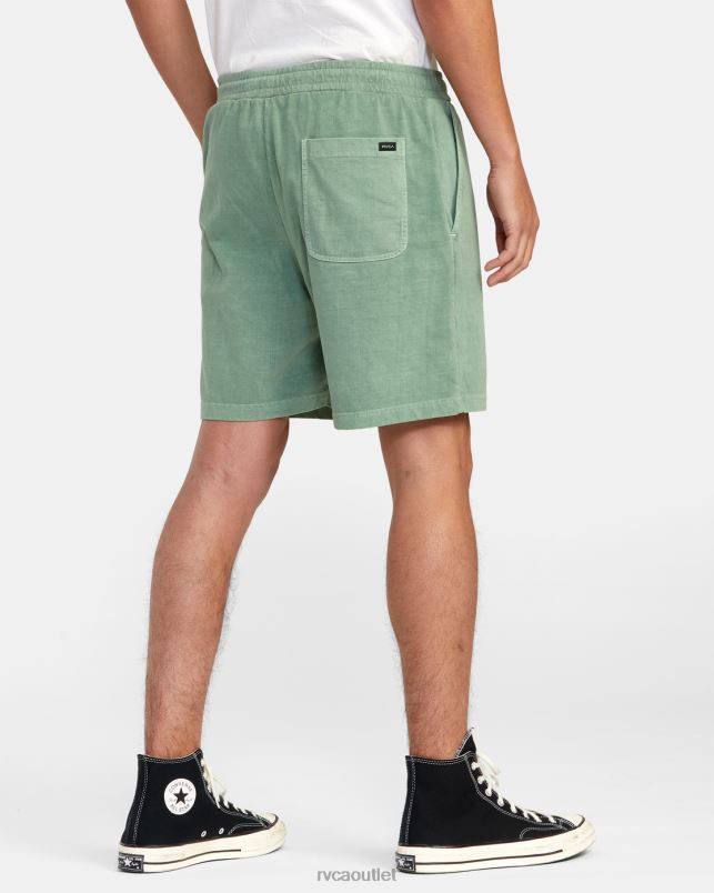 Clothing V84B606 spinach RVCA Men PTC Elastic Walkshorts 18