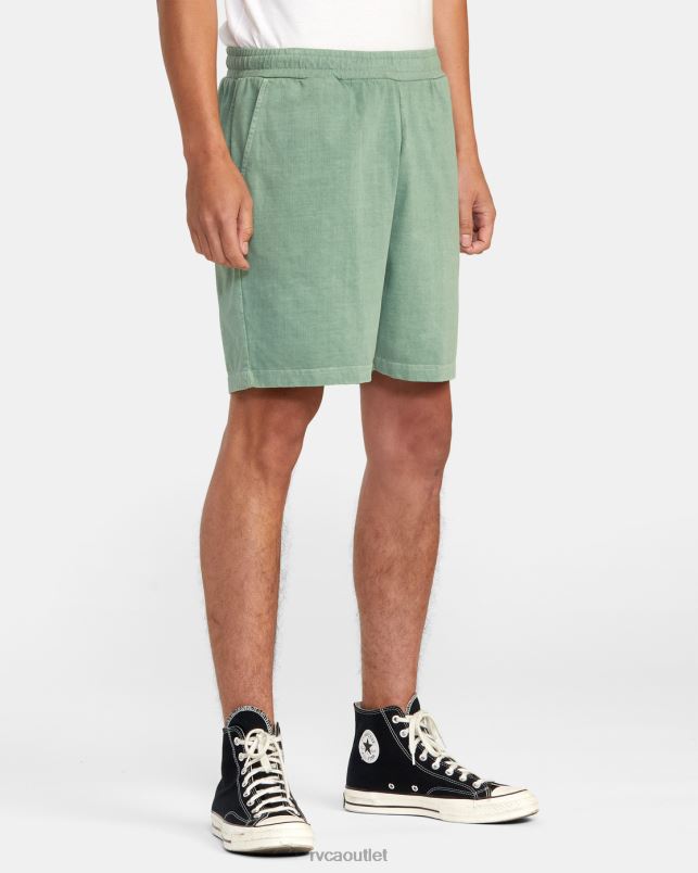Clothing V84B606 spinach RVCA Men PTC Elastic Walkshorts 18