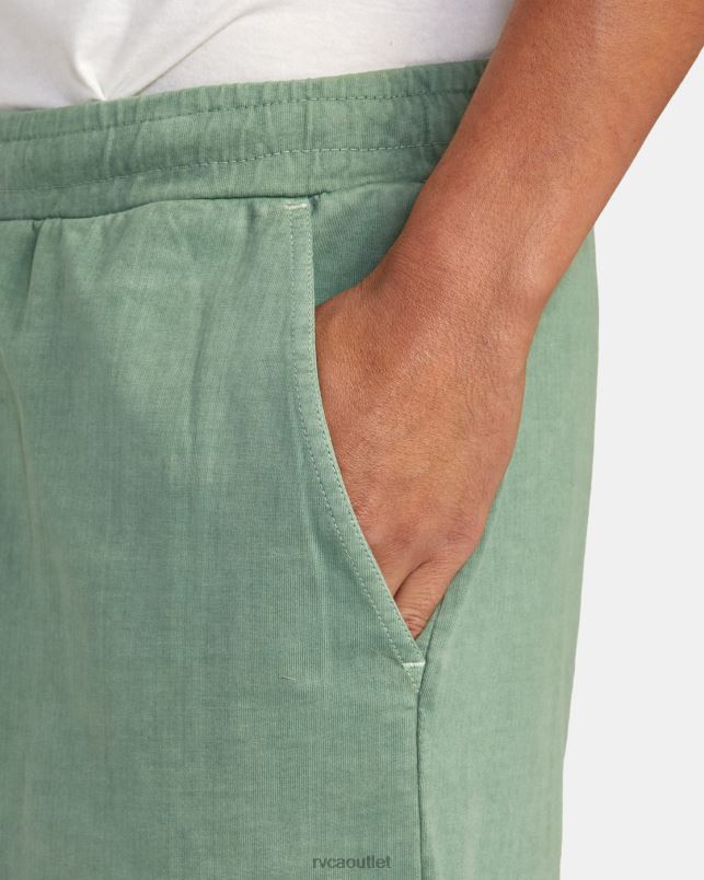 Clothing V84B606 spinach RVCA Men PTC Elastic Walkshorts 18