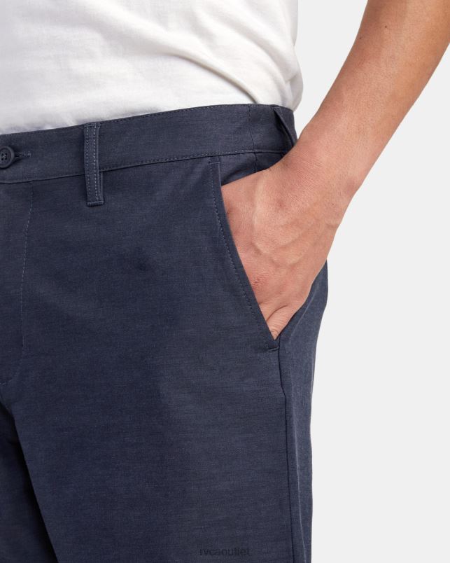 Clothing V84B607 denim heather RVCA Men Back In Hybrid Walkshorts 19