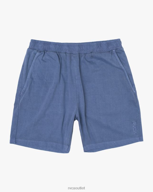 Clothing V84B615 moody blue RVCA Men PTC Elastic Walkshorts 18