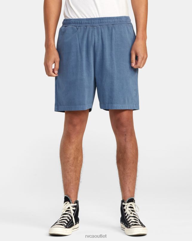 Clothing V84B615 moody blue RVCA Men PTC Elastic Walkshorts 18