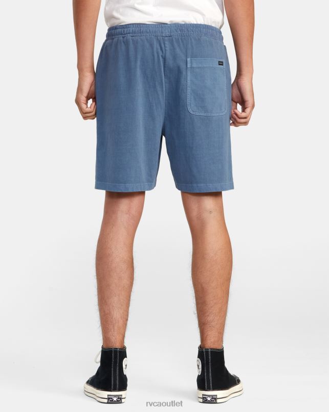 Clothing V84B615 moody blue RVCA Men PTC Elastic Walkshorts 18